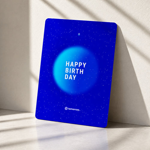 Birthday Card from Space