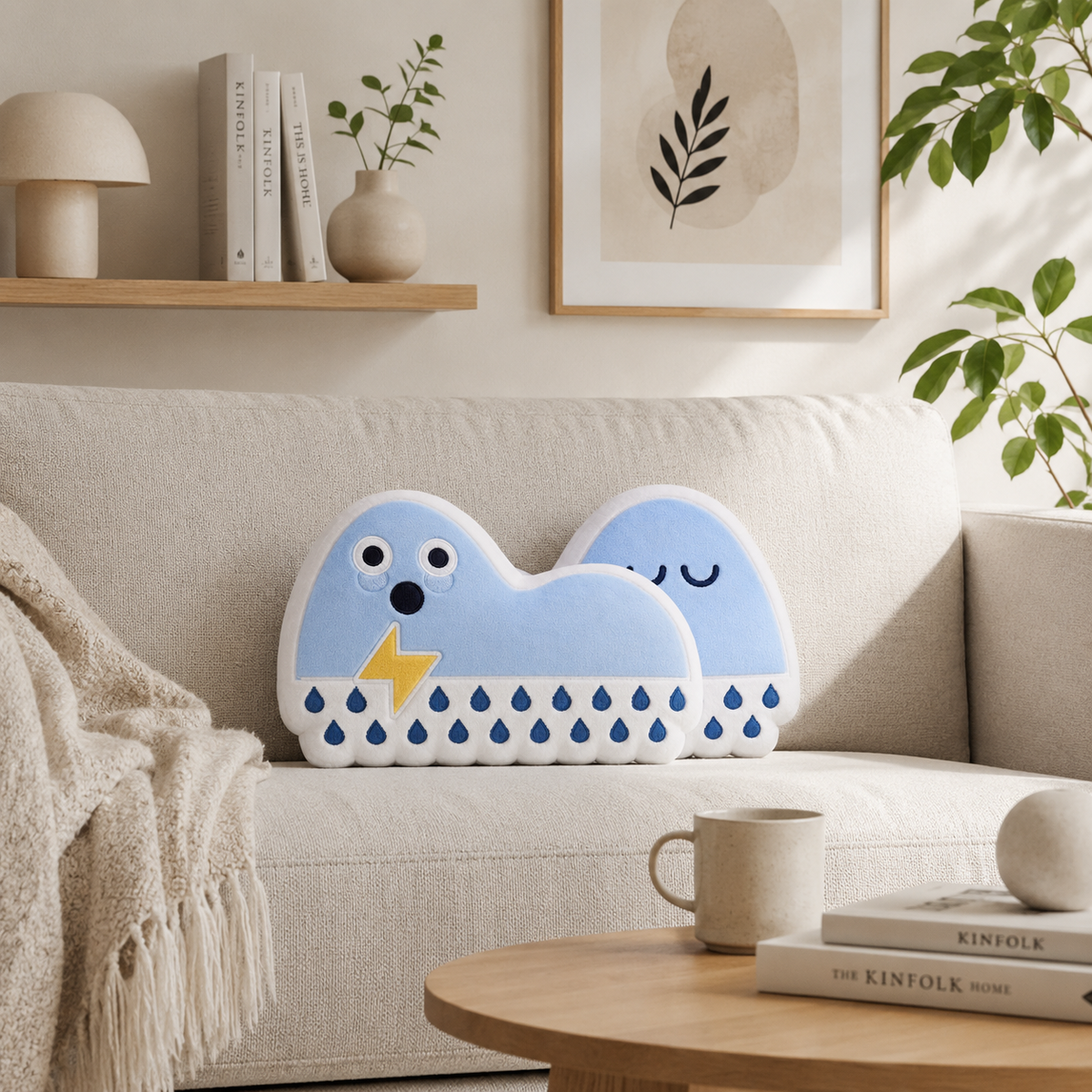 Cloud Cushion, Double-Sided