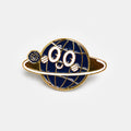 Globe Enamel Pin